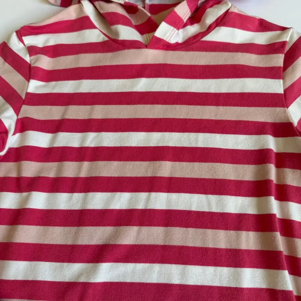 KicKee Kids Pink Striped Hoodie & Joggers XS 5/6